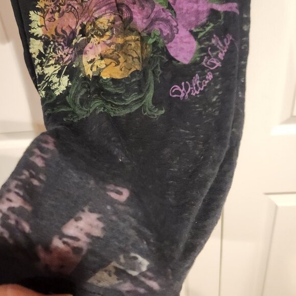 Short Sleeve Graphic Tee Shirt *SHEER* Willow Valley - Picture 5 of 11